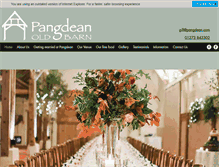 Tablet Screenshot of pangdean.com